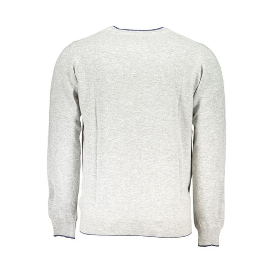 North Sails Gray Polyamide Men Sweater North Sails