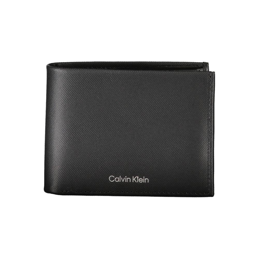 Calvin Klein Elegant Black Leather Wallet with RFID Blocking Calvin Klein