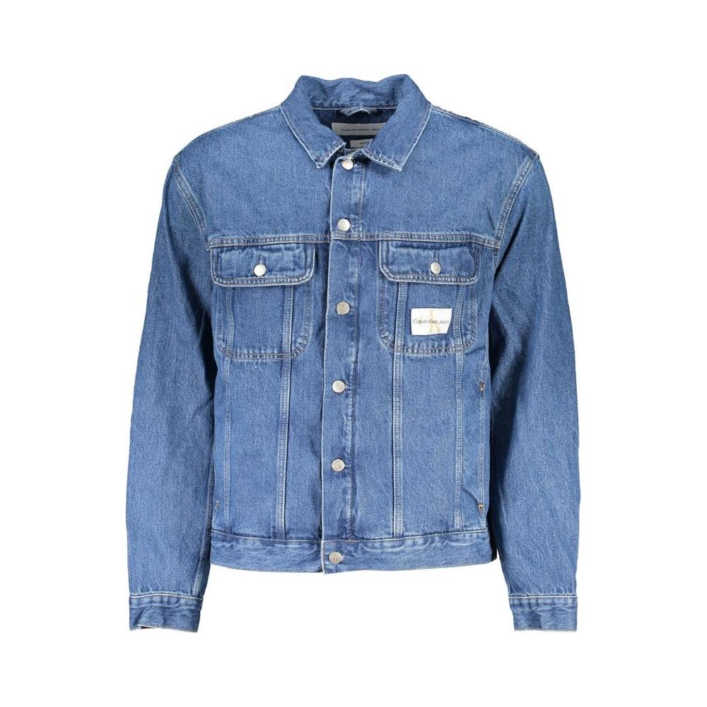 Calvin Klein Elegant Denim Charm - Casual Jacket Calvin Klein