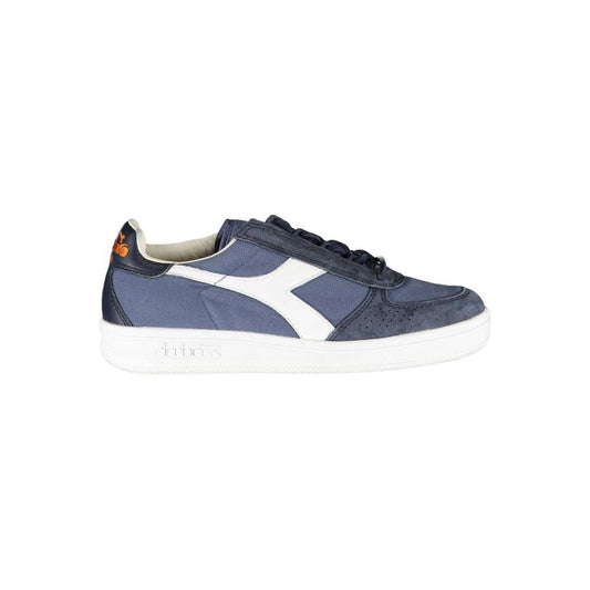 Diadora Chic Blue Contrast Lace-Up Sneakers Diadora