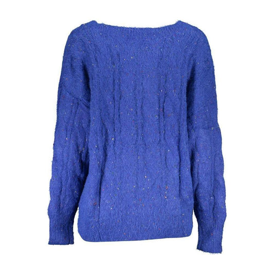 Desigual Vibrant V-Neck Sweater with Contrasting Details Desigual