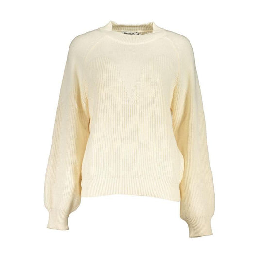 Desigual Chic Turtleneck Sweater with Contrast Details Desigual