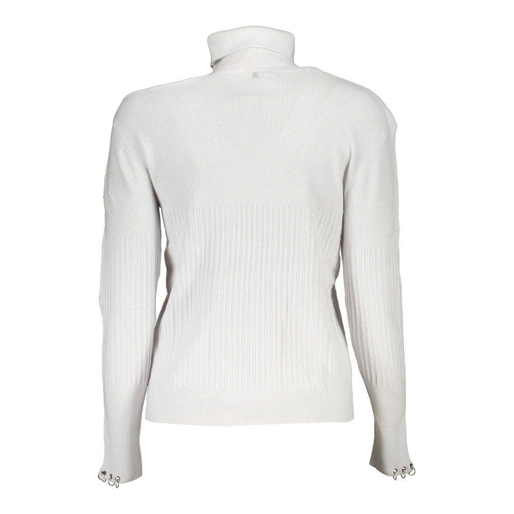 Patrizia Pepe Chic Turtleneck Sweater with Contrast Details Patrizia Pepe