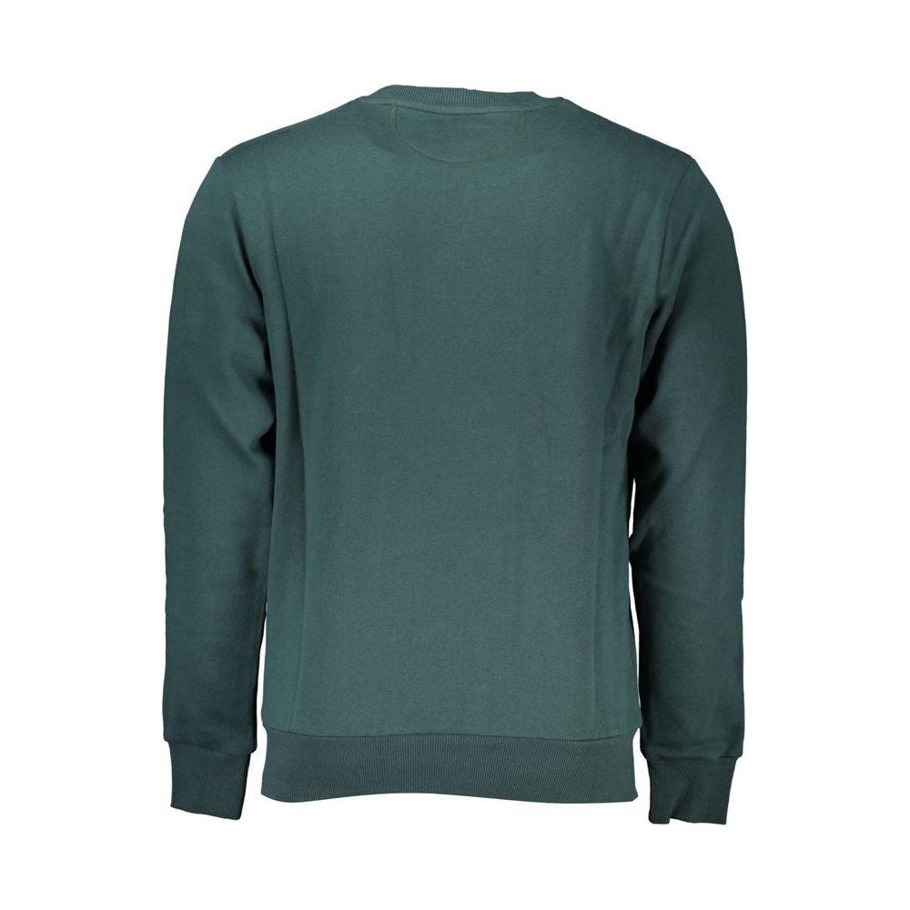 La Martina Emerald Crew Neck Cotton Sweater - Regular Fit La Martina