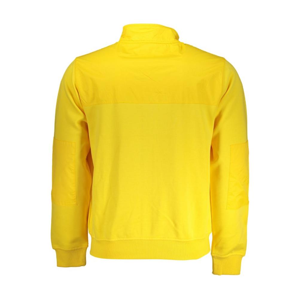 K-WAY Sunshine Yellow Long-Sleeved Zip Sweatshirt K-WAY