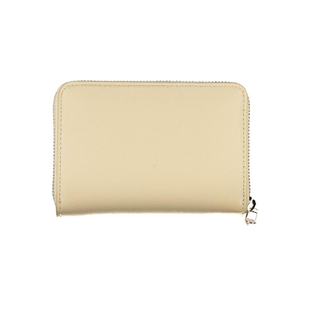 Tommy Hilfiger Beige Polyester Wallet Tommy Hilfiger