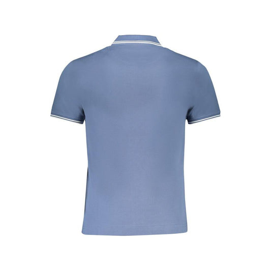 Harmont & Blaine Blue Cotton Polo Shirt Harmont & Blaine