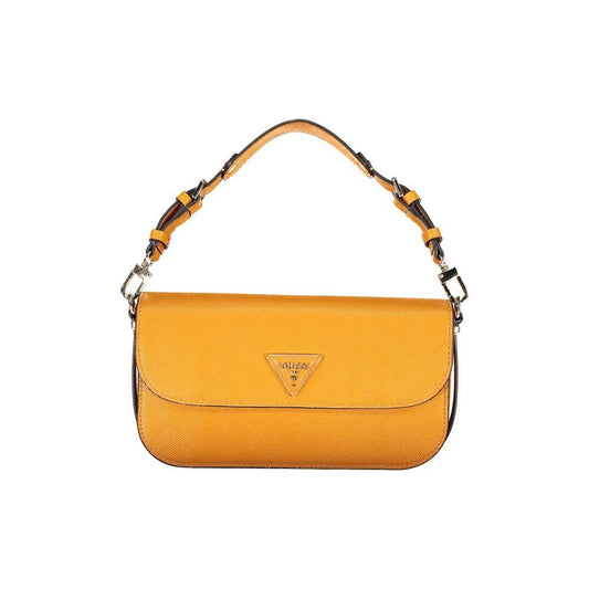 Guess Jeans Orange Polyethylene Handbag Guess Jeans