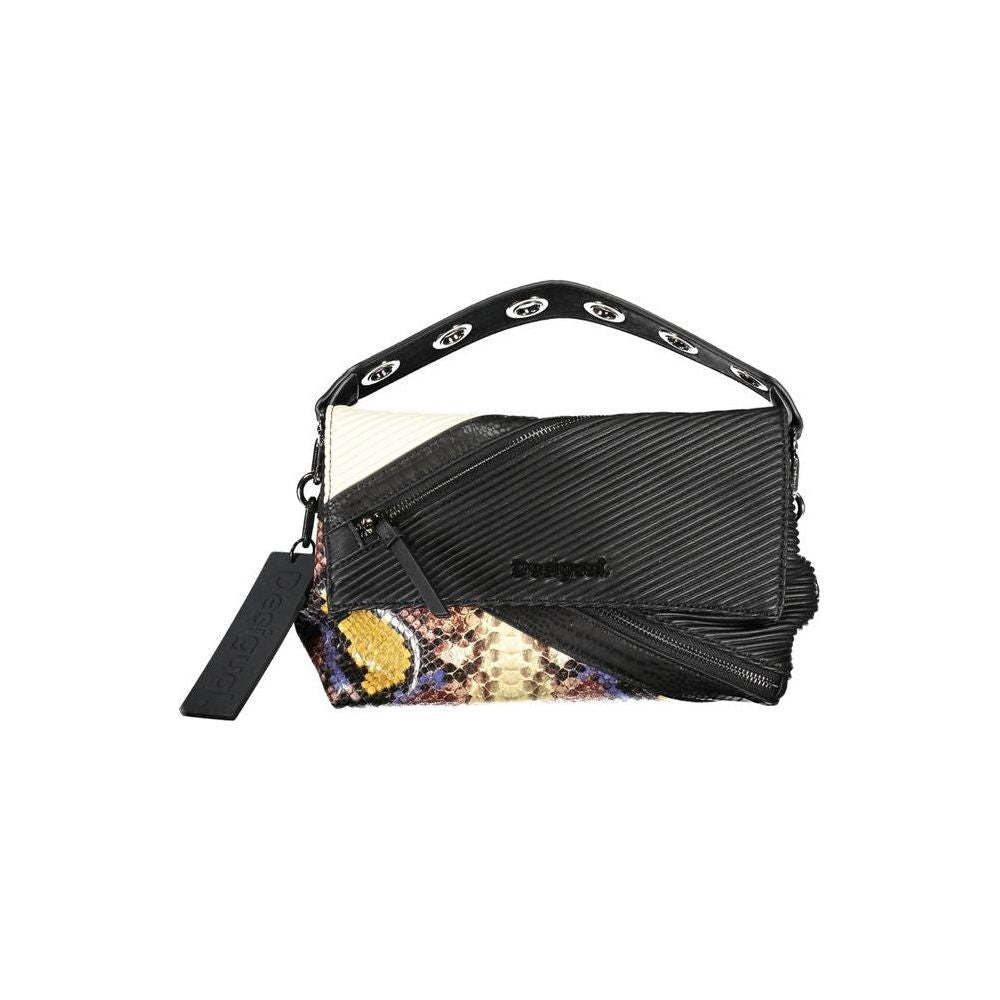 Desigual Black Polyethylene Handbag Desigual