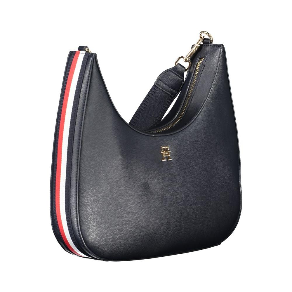 Tommy Hilfiger Blue Polyester Handbag Tommy Hilfiger