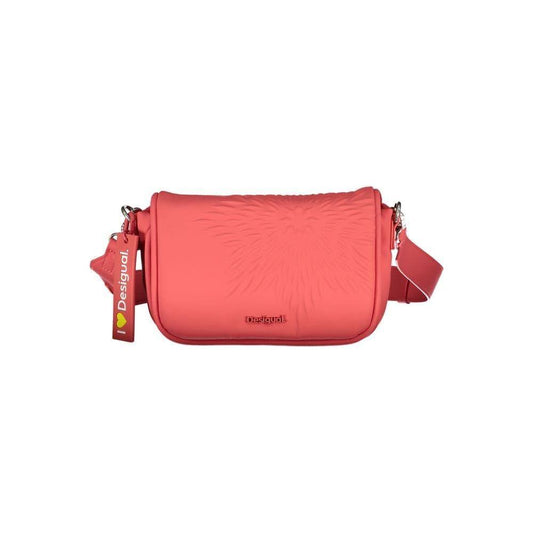 Desigual Red Polyethylene Handbag Desigual