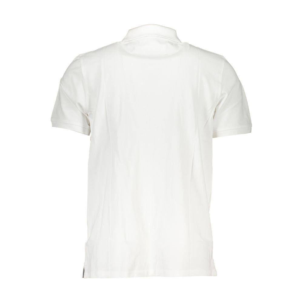 Timberland White Cotton Polo Shirt Timberland