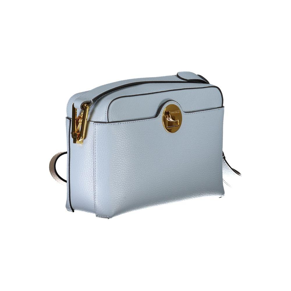 Coccinelle Light Blue Leather Handbag Coccinelle