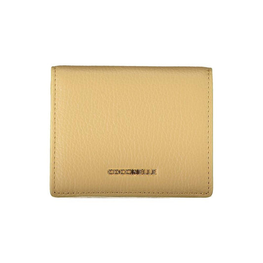 Coccinelle Beige Leather Wallet Coccinelle