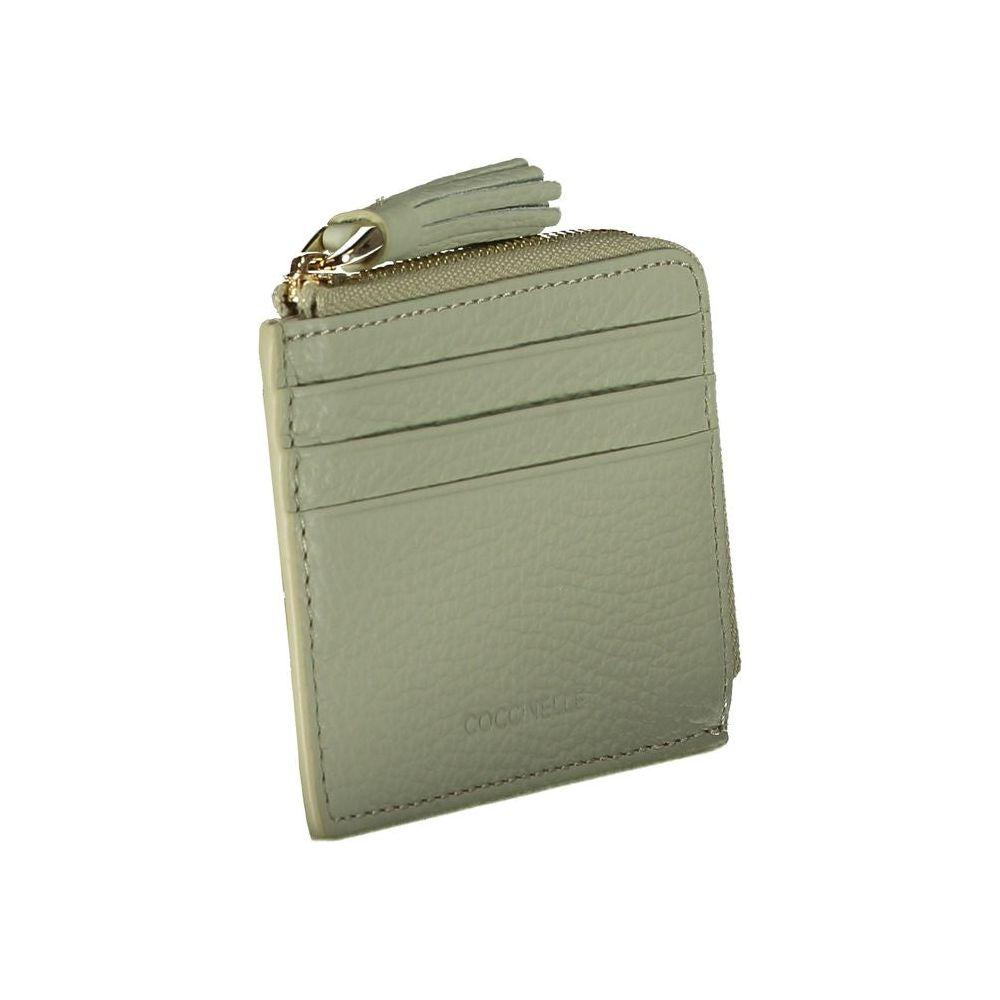 Coccinelle Green Leather Wallet Coccinelle