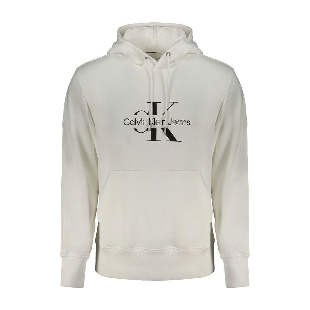 Calvin Klein White Cotton Sweater Calvin Klein