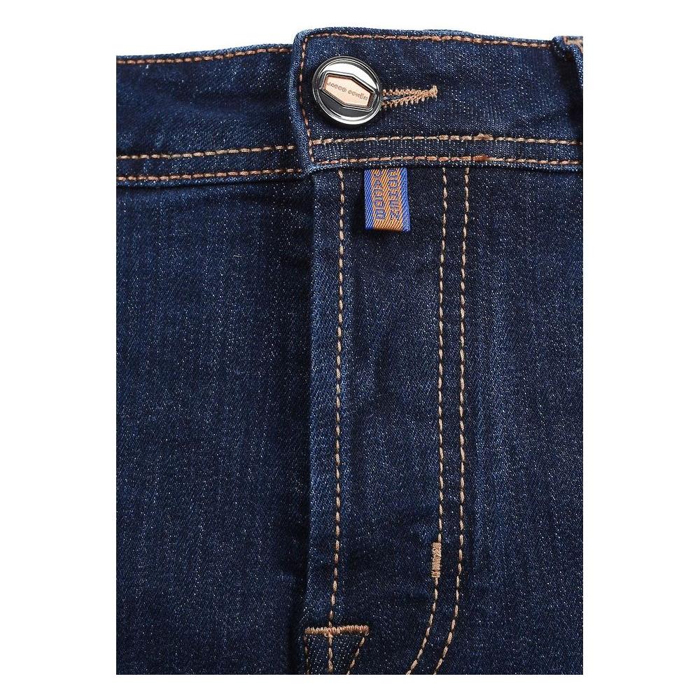 Jacob Cohen Blue Cotton Jeans & Pant Jacob Cohen