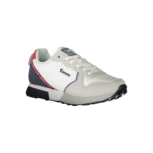 Carrera White Polyester Sneaker Carrera