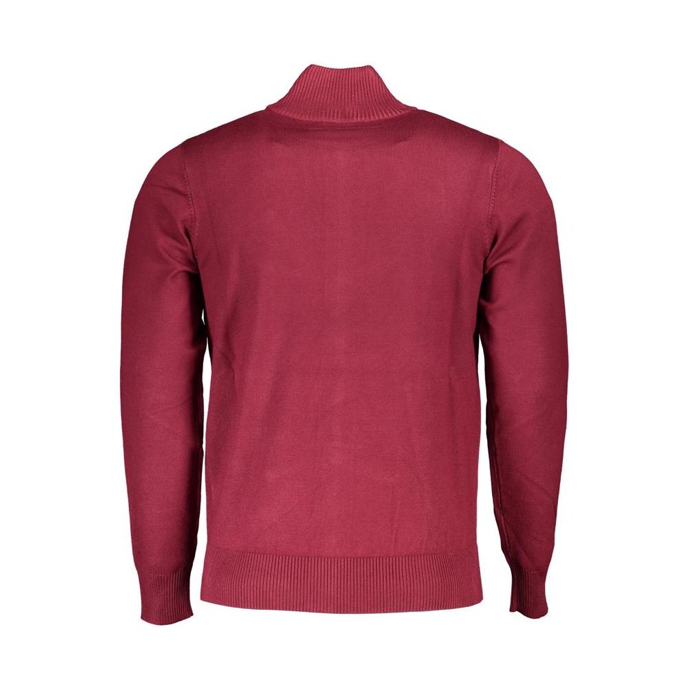 U.S. Grand Polo Red Nylon Sweater U.S. Grand Polo