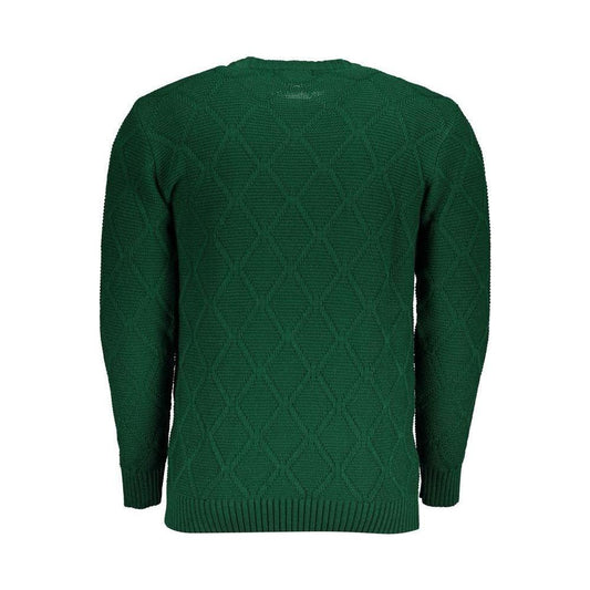 U.S. Grand Polo Green Fabric Sweater U.S. Grand Polo