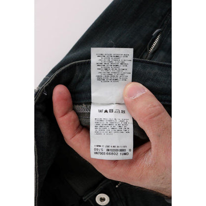 Costume National Gray Cotton Superslim Denim Jeans 1728,2% Elastane,67345645728,Clothing,Costume National,Gray,Jeans & Pants - Women - Clothing,Jeans Denim - Clothing,Material: 98% Cotton,New with tags,Slim Fit Jeans - Jeans Denim - Clothing,W26,W27,W28,W