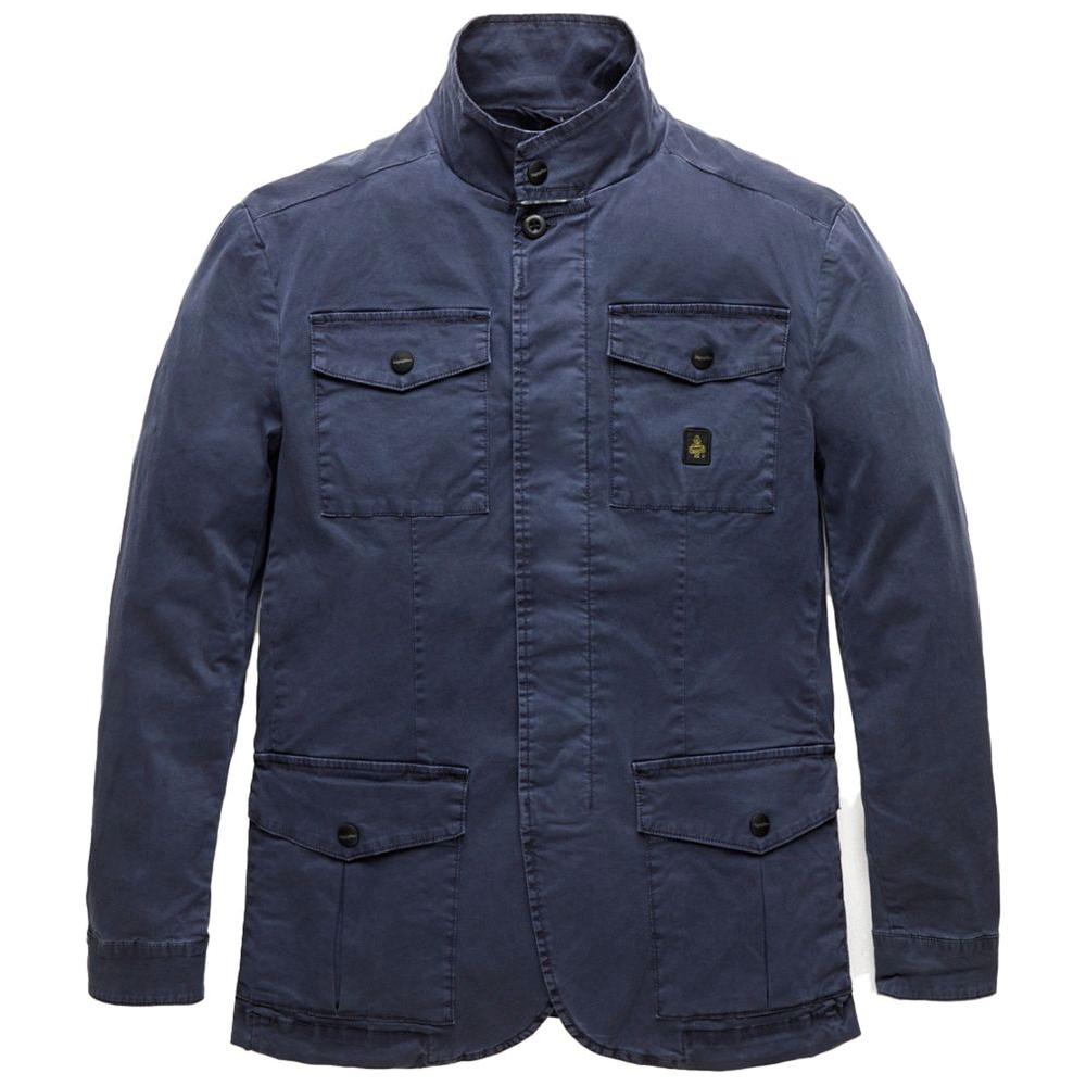 Refrigiwear Blue Cotton Jacket Refrigiwear