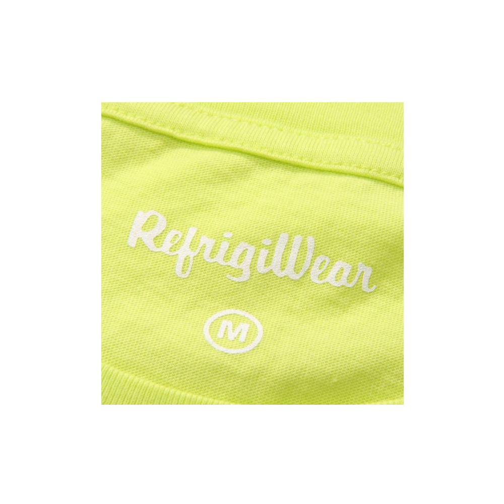 Refrigiwear Sunshine Yellow Logo Crew-Neck Tee Refrigiwear