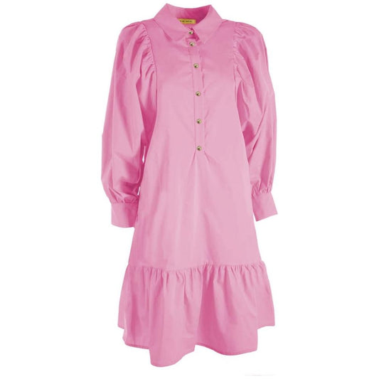 Yes Zee Pink Cotton Women Dress Yes Zee