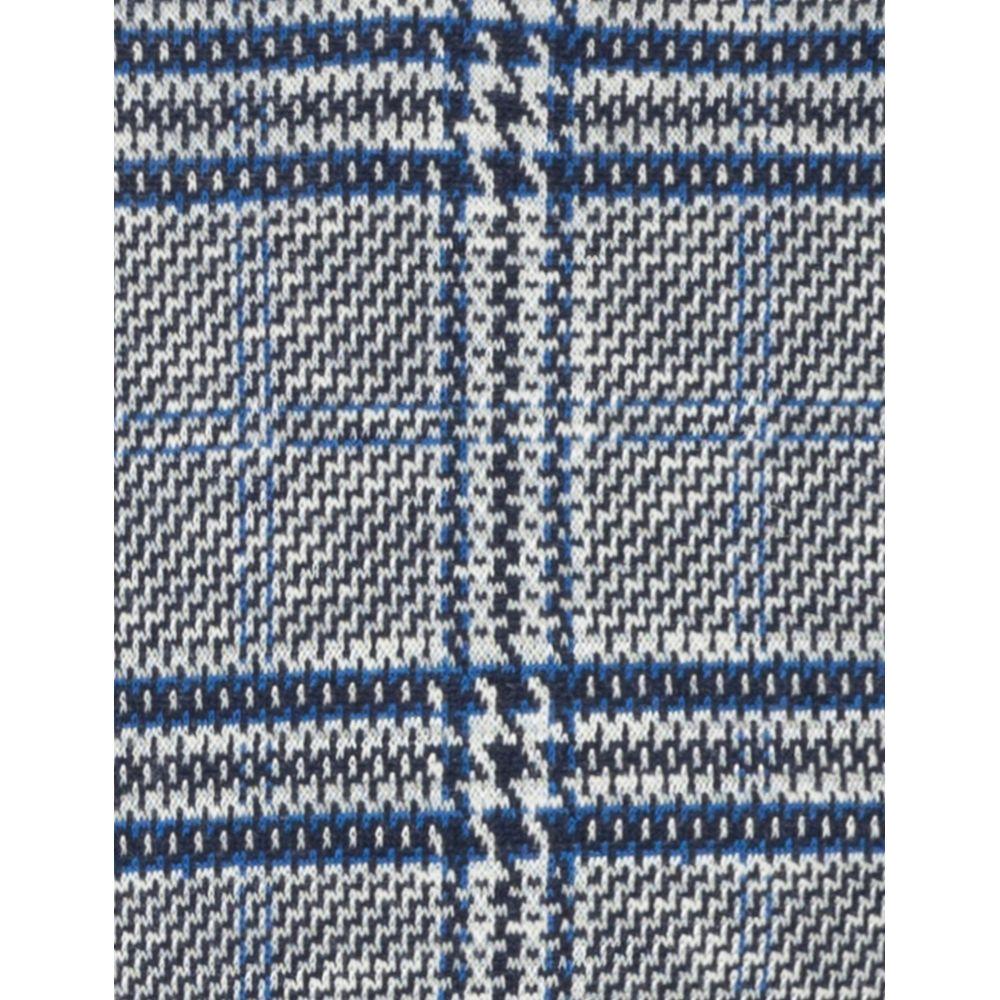 Fred Mello Chic Cotton Blend Checked Jacket Fred Mello