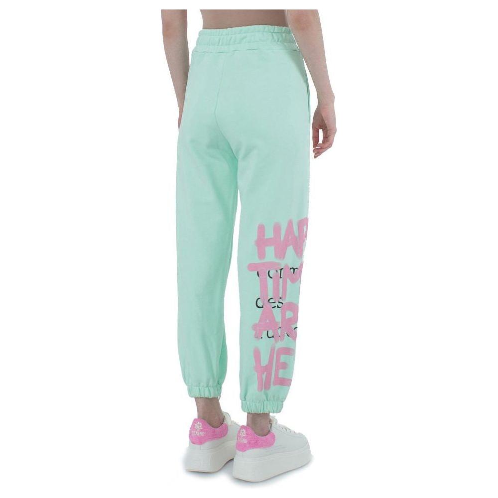 Comme Des Fuckdown Chic Graphic Cotton Trousers for Modern Edge Comme Des Fuckdown