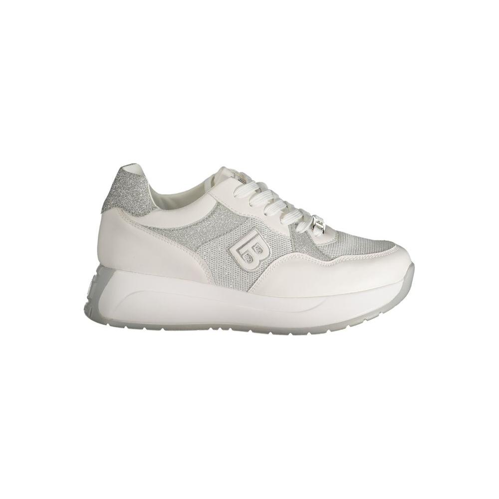 Laura Biagiotti White Polyester Sneaker Laura Biagiotti