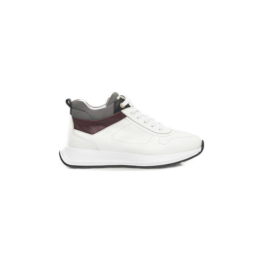 Cerruti 1881 White Leather Women's Sneaker Cerruti 1881