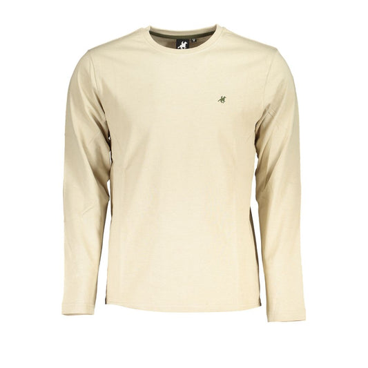 U.S. Grand Polo Beige Cotton T-Shirt