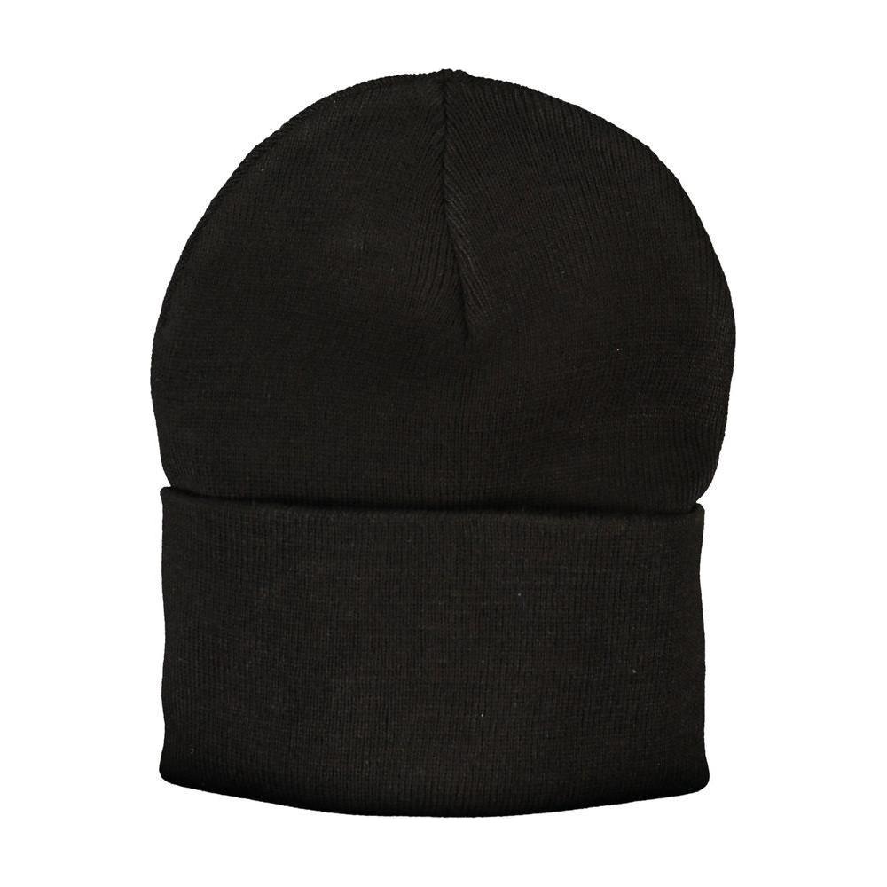 La Martina Black Polyester Hats & Cap La Martina