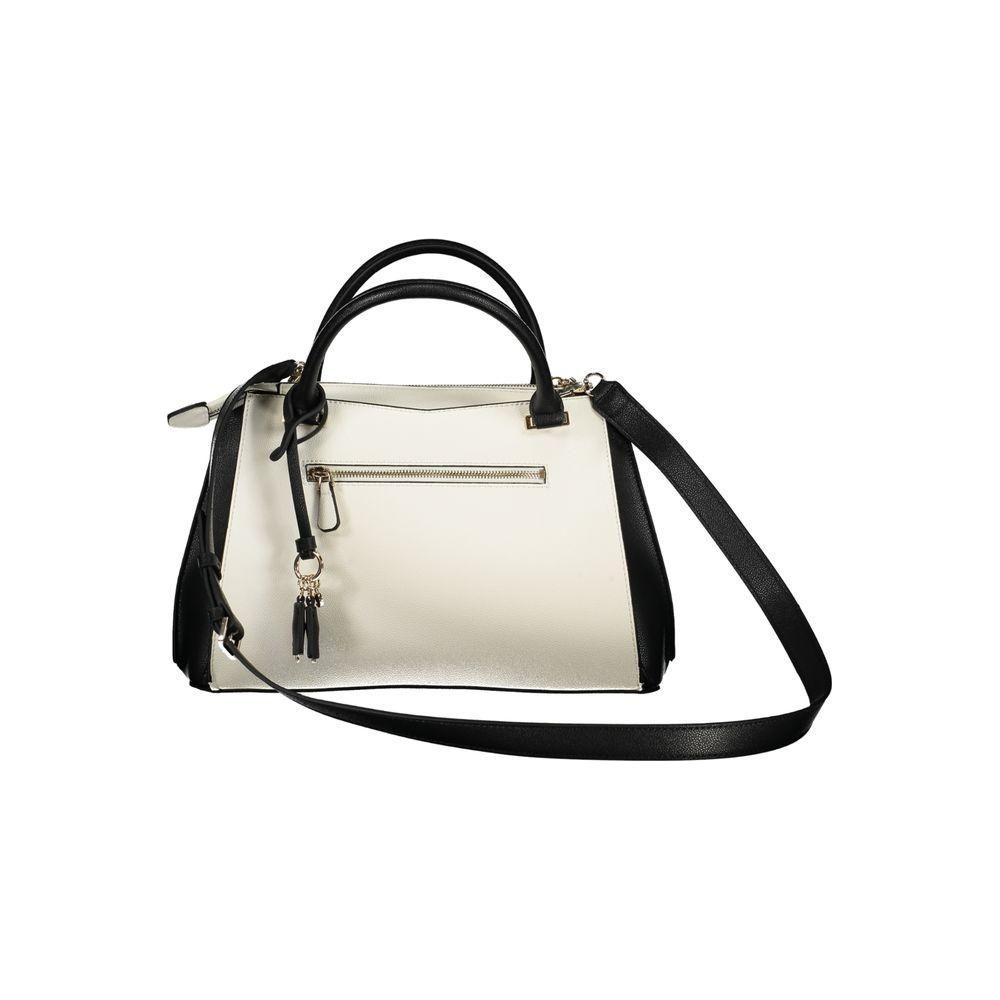 Guess Jeans White Polyethylene Handbag Guess Jeans