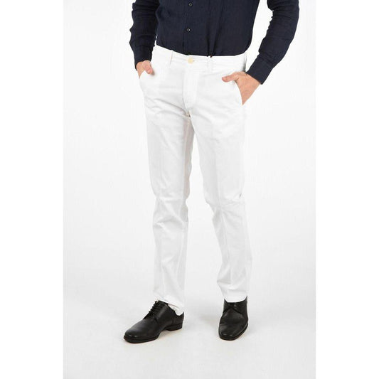 Corneliani White  Jeans & Pant Corneliani