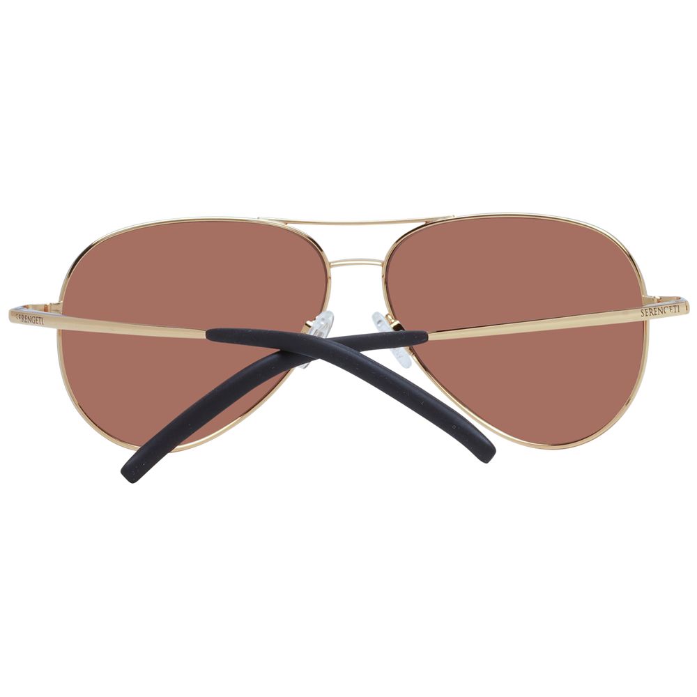 Serengeti Gold Unisex Sunglasses Serengeti