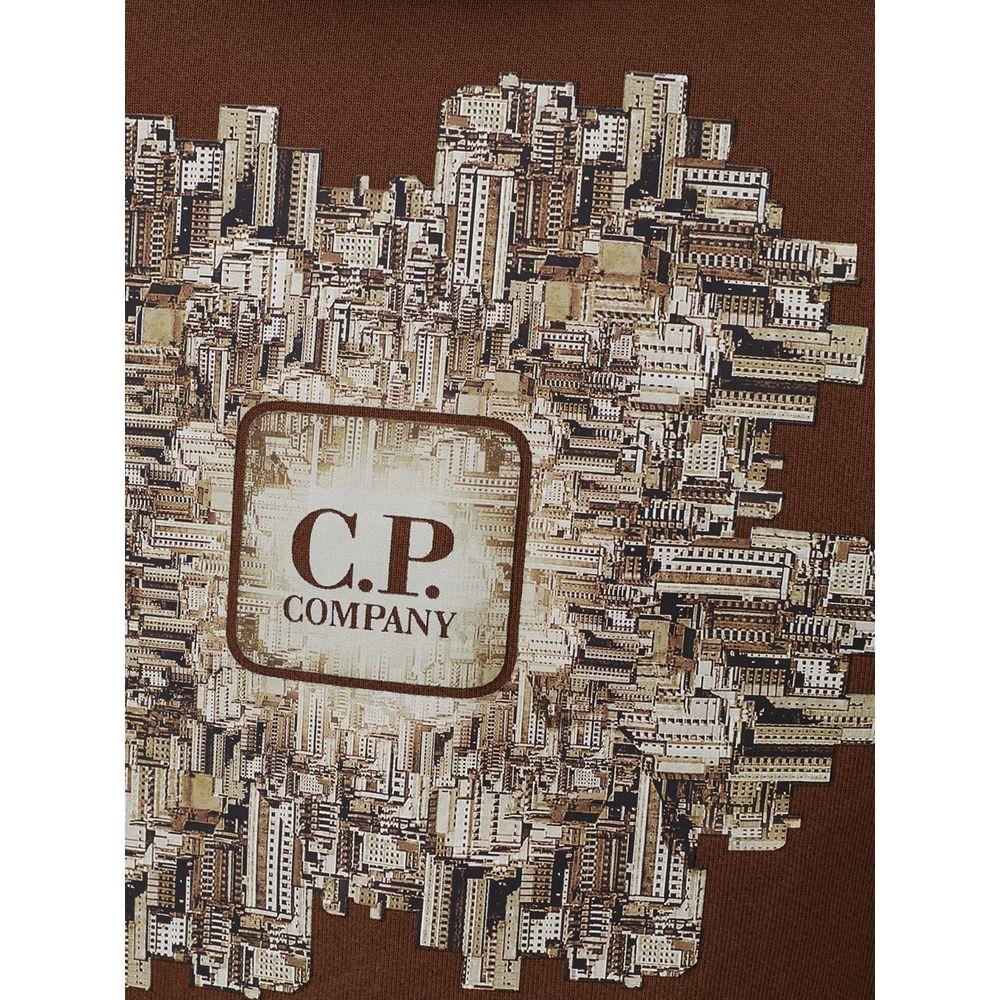 C.P. Company Elevated Brown Cotton Sweater for Men C.P. Company