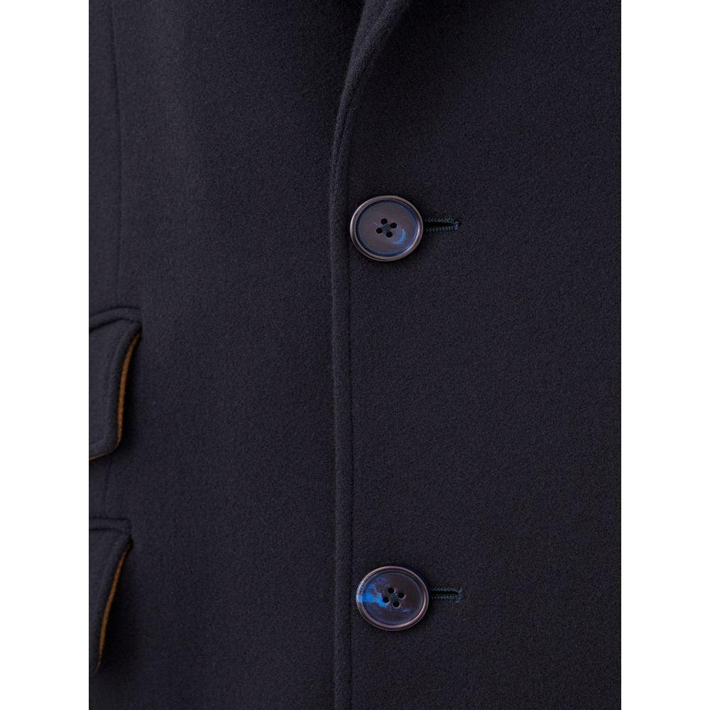 Dolce & Gabbana Elegant Blue Wool Jacket for Men Dolce & Gabbana