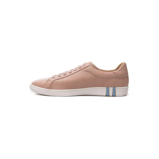 Bally Elegant Pink Leather Sneakers Bally