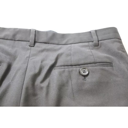 Dolce & Gabbana Black High Waist Tapered Trouser Pants