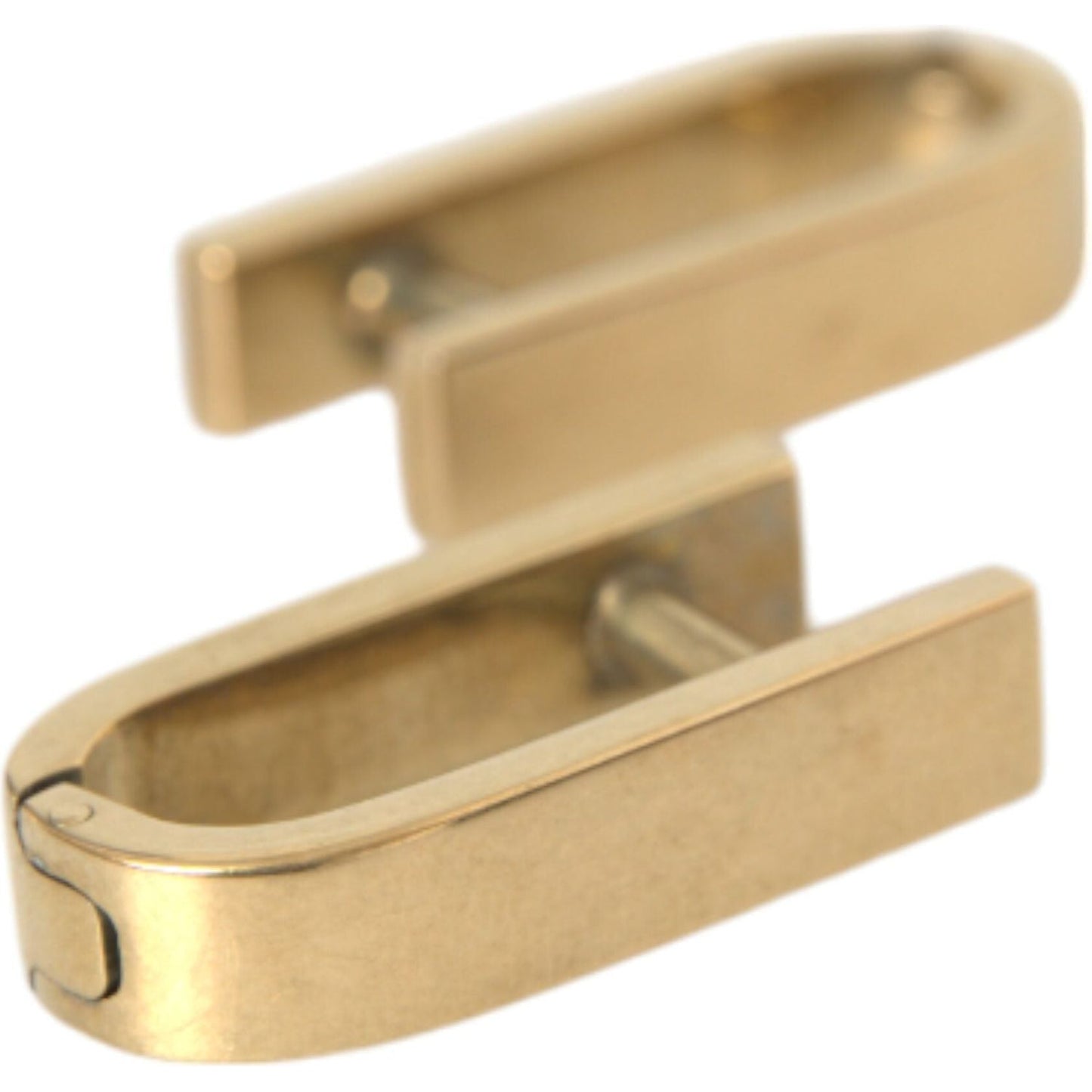 Dolce & Gabbana Gold Plated Metal Brass Pin Men Cufflinks Dolce & Gabbana