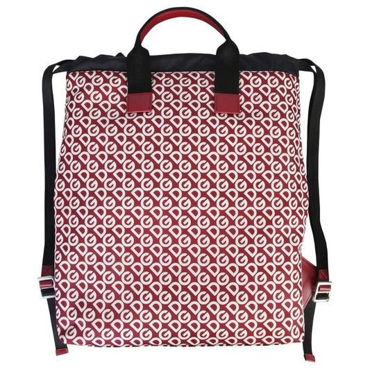 Dolce & Gabbana Red Polyamide Backpack Dolce & Gabbana