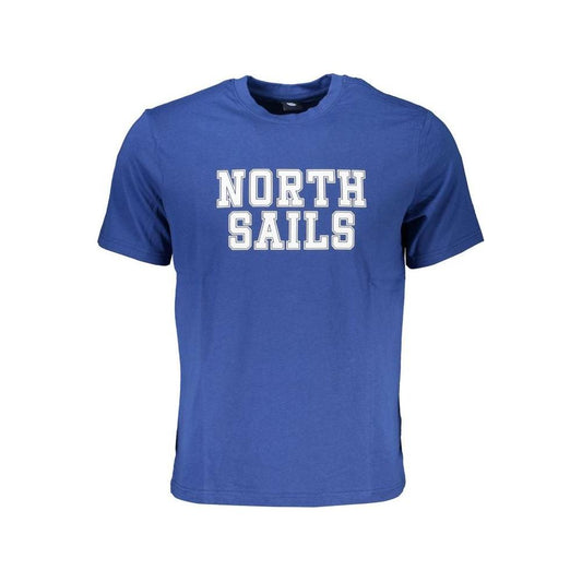 North Sails Blue Cotton T-Shirt North Sails