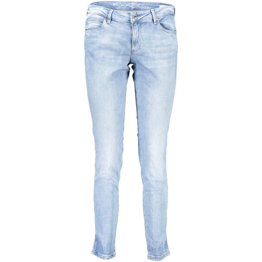 Guess Jeans Light Blue Cotton Women Jeans Guess Jeans