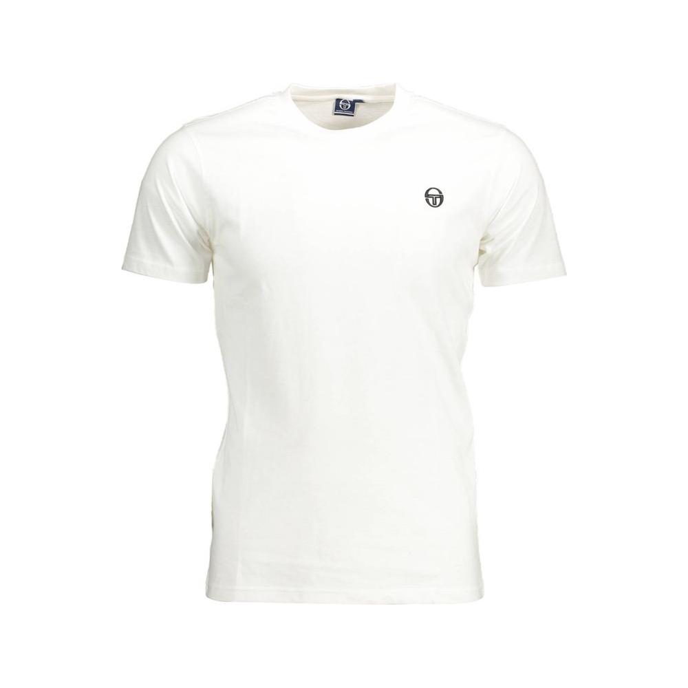 Sergio Tacchini White Cotton T-Shirt