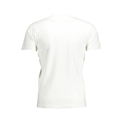 Sergio Tacchini White Cotton T-Shirt Sergio Tacchini