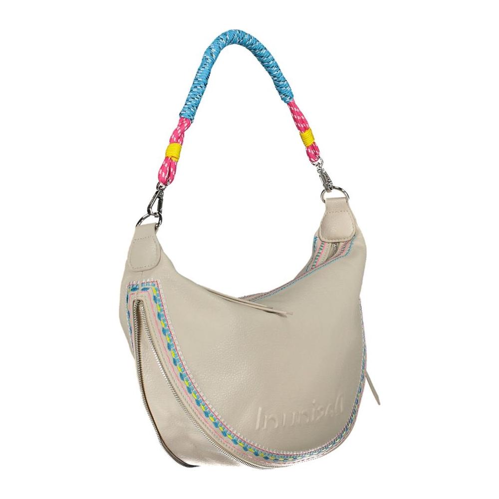 Desigual White Polyethylene Women Handbag Desigual