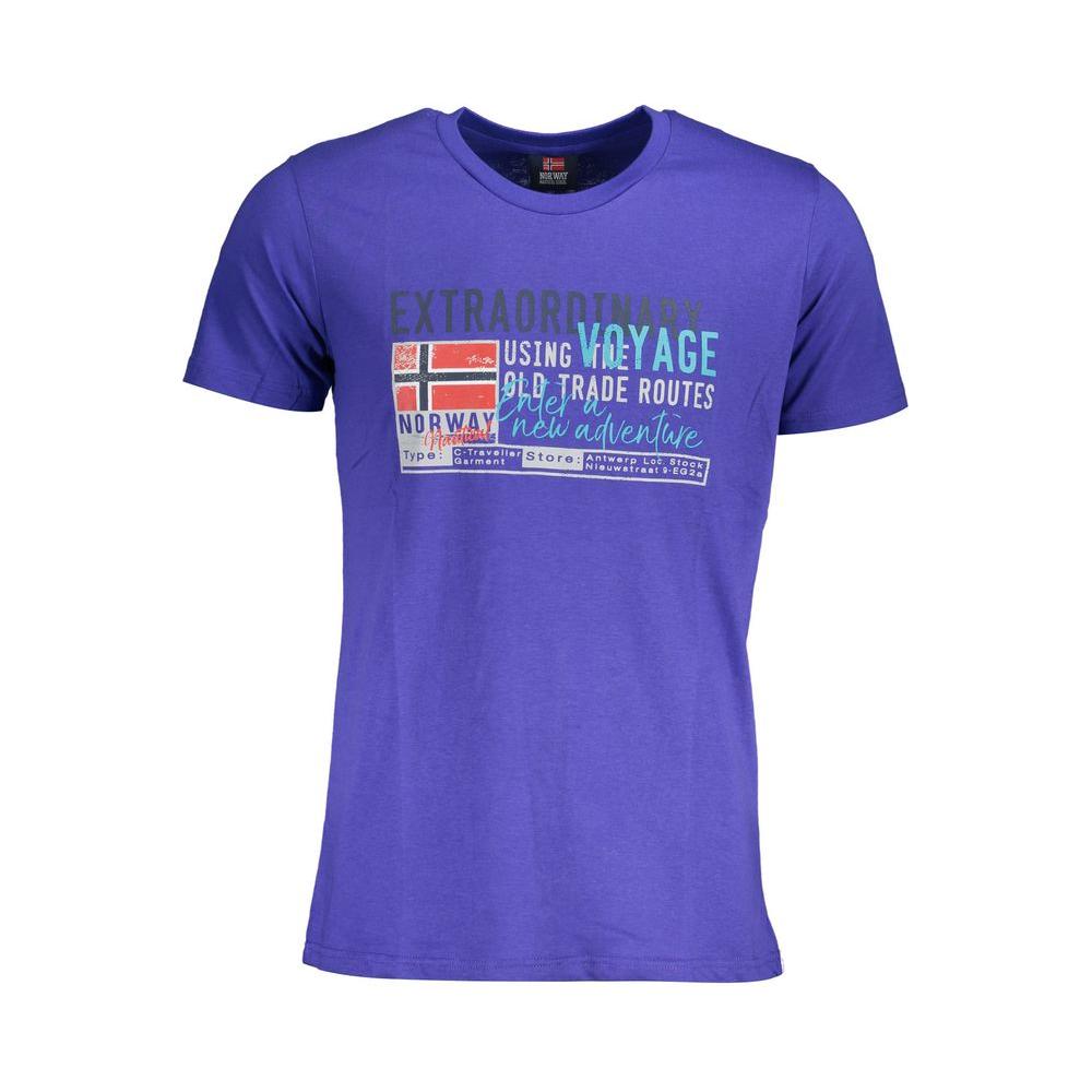 Norway 1963 Blue Cotton T-Shirt Norway 1963