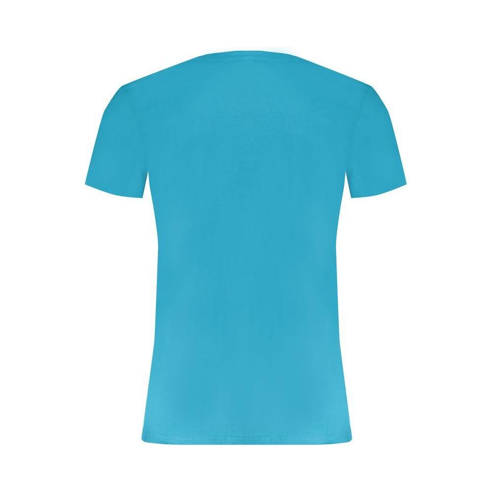 Trussardi Light Blue Cotton T-Shirt Trussardi